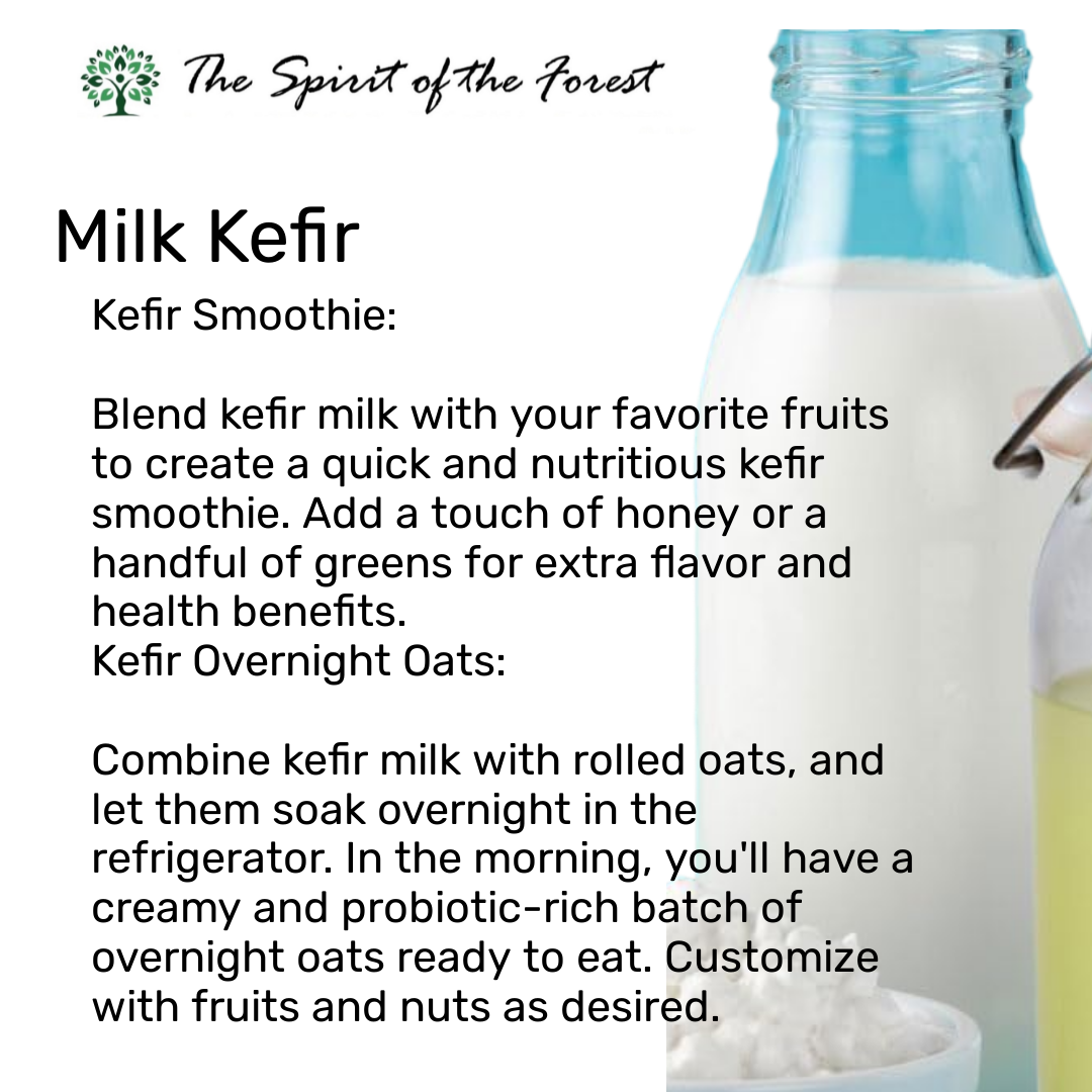 Organic Milk Kefir Grains  - Fresh Live Active Probiotic Starter Cultures