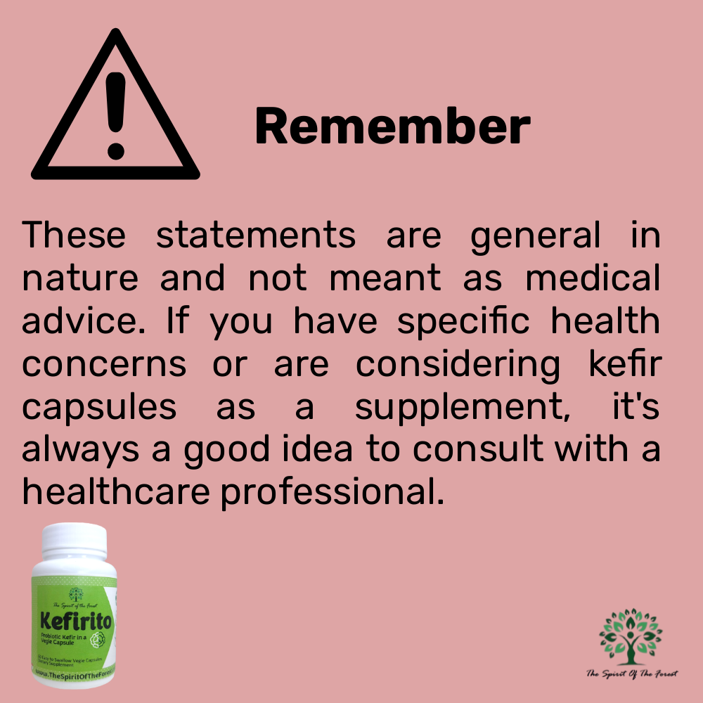 Kefirito Kefir Vegie Capsules Nutrient Billions Active Probiotic Cultures, Supports Optimal Digestive Health, Gluten-Free