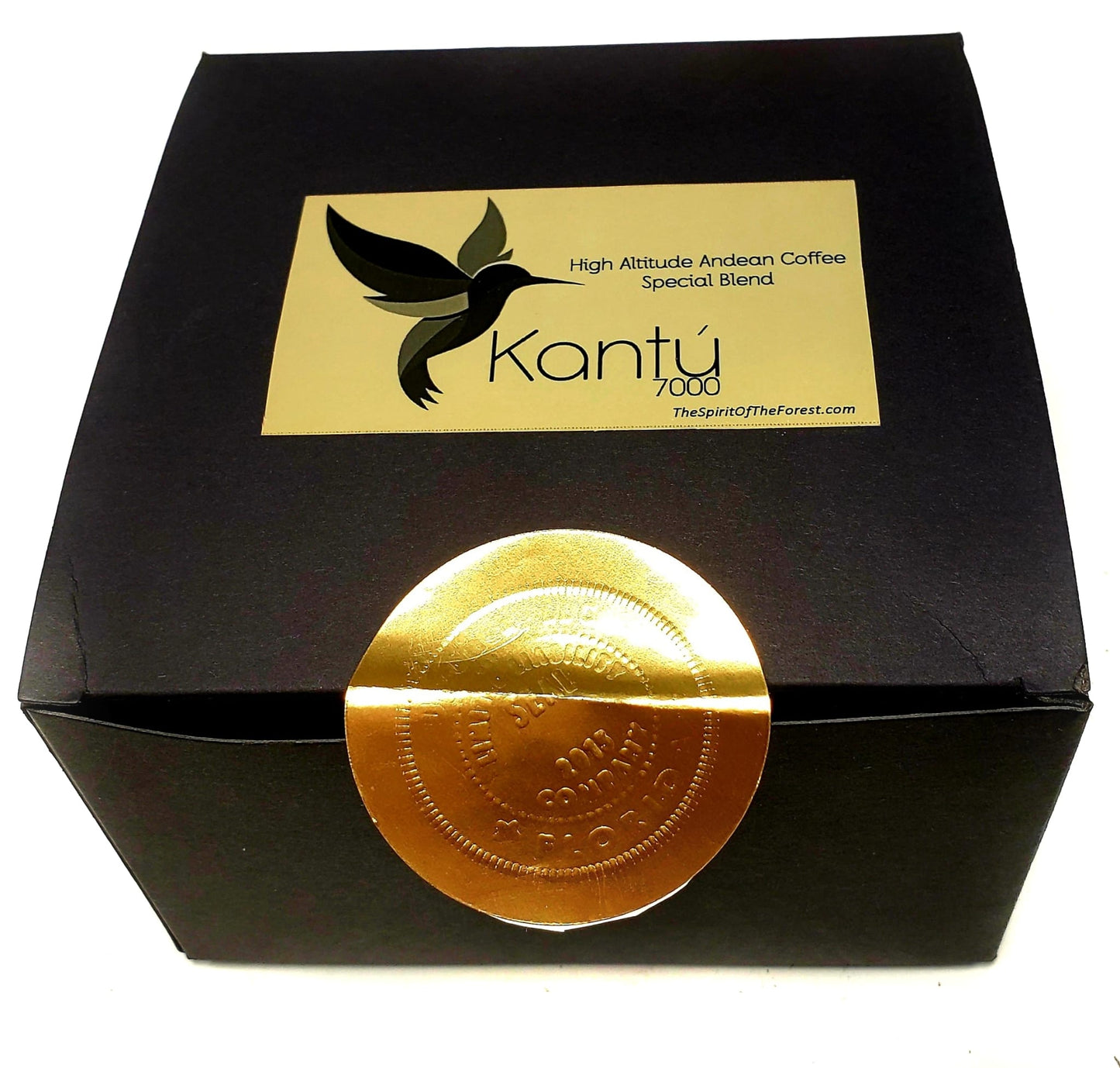 Kantu by The Spirit Of The Forest Coffee Roasted Whole Grown and roasted at 7.000 High Altitude Bean Premium Blend Washed Pisque Ecuador by Arnaud Causse Ecuadorian 4 Variety blended