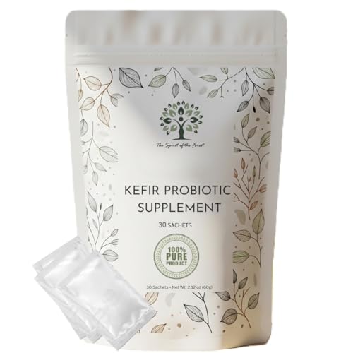 Kefir Probiotic Supplement — 12 Live Strains, 30 Capsules